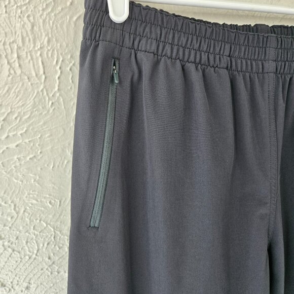 Outdoor Voices RecTreck Athletic Pant M Black Nylon Pull On Workout Straight Leg - Picture 5 of 12